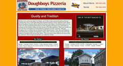 Desktop Screenshot of doughboyspizzeriany.com